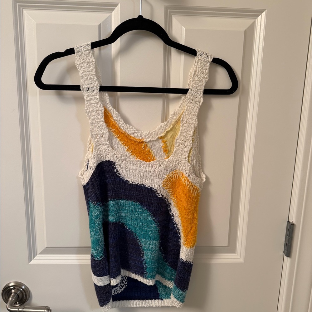 Anthropolgie Pilcro Multicolor Knit Tank Top - Picture 4 of 6